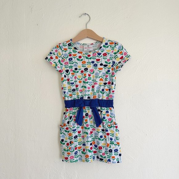 Hanna Andersson Other - Hanna Andersson Floral Short Sleeve Dress